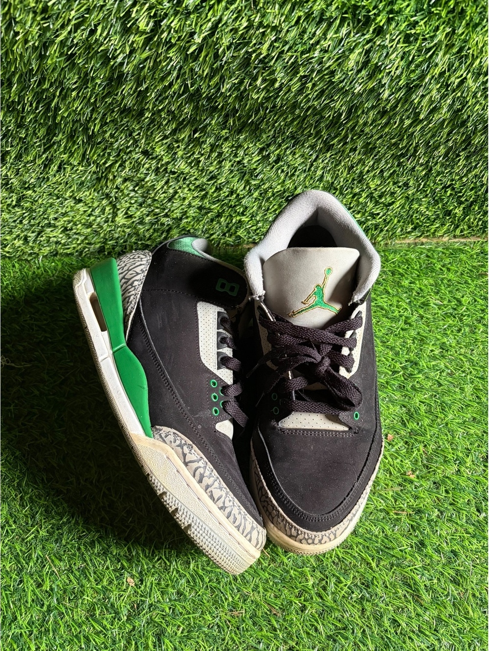 Air Jordan 3 Pine Green Size 8 Men